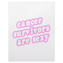 Cancer Survivors Are Sexy (Pink) letterhead