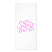 Cancer Survivors Are Sexy (Pink) rack cards
