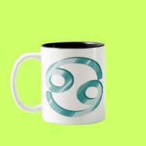 Cancer symbol mugs