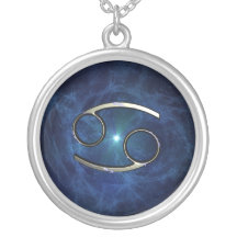 Cancer symbol custom necklace