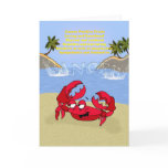Cancer the crab, birthday card, cancerian