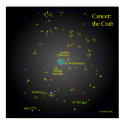 Cancer the Crab Constellation posters
