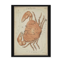 Cancer the Crab postcards