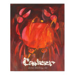 Cancer the Crab Poster posters