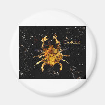 Cancer the crab refrigerator magnet