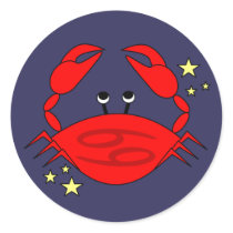 Cancer the Crab Sticker