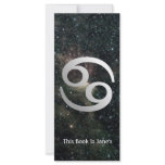 Cancer The Crab Zodiac Star Sign Universe Bookmark Custom Rack Cards