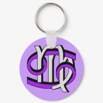 Cancer & Virgo PGy keychains by AtlasShrugging Cancer & Virgo PGy keychains