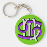 Cancer & Virgo PGy Keychain