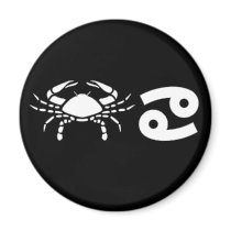 Cancer with Symbol magnets