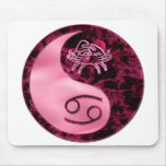 Cancer Yin Yang Mouse Pads