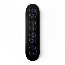 Cancer. Zodiac Astrology Sign. Skateboards