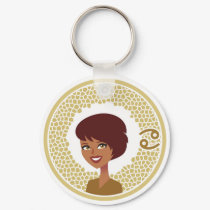 Cancer Zodiac girl Gifts keychains