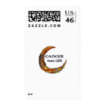 Cancer Zodiac - Moon postage by junglewalkcom Cancer Zodiac - Moon postage