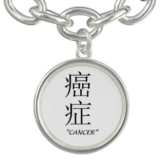 Cancer charm bracelet