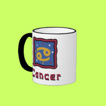 Cancer zodiac sign mugs