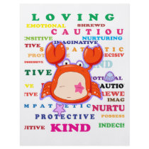 Cancer Zodiac Sign Traits flyers by custompro Cancer Zodiac Sign Traits flyers