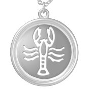 Cancer Zodiac Star Sign Premium Silver necklaces