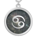 Cancer Zodiac Universe Sterling Silver Jewelry necklaces