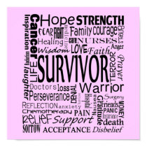 CancerWords posters