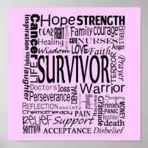 CancerWords Posters