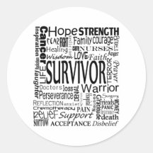 CancerWords Sticker
