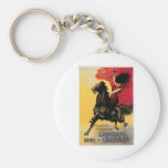 Canciani & Cremese Vintage Wine Ad Art Key Chains