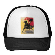 Canciani & Cremese Vintage Wine Ad Art Mesh Hat