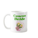 Cancun Bride mugs