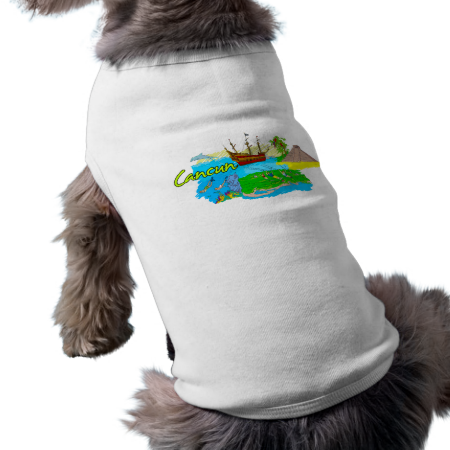 Cancun - Mexico.png Doggie Tshirt