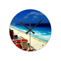 Cancun Round Wallclocks