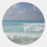 Cancun Waves Sticker