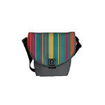 Candied Dreams Stripes Messenger Bags