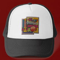 CANDLE ANNIVERSARY T hats by wedding_anniversary CANDLE ANNIVERSARY T hats