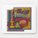 CANDLE ANNIVERSARY T mousepads