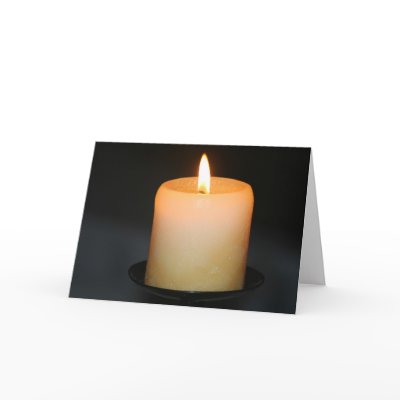 candle card by cardart