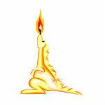 Candle Dragon Photo Cut Out