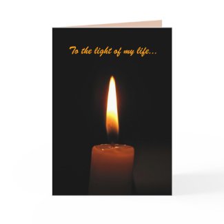 Candle Flame Valentines Day