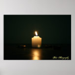 Candle glow posters