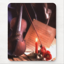 candle light ballet mousepads