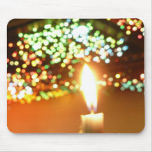 Candle light mouse mat