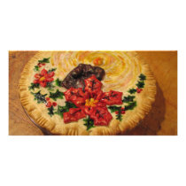 Candle Pie Photo Card Template