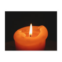 Candle postcards