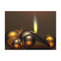 Candle postcards