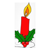 Candle rack cards