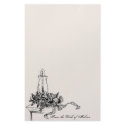 Candle Ribbon Personalized Stationery