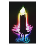 candle stationery design