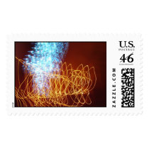 Candlelight & TV Stamp