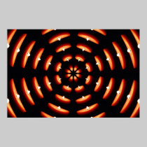 Candlelight Wheel Poster posters