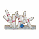 Candlepin Bowling embroidered shirts by ZazzleEmbroidery Candlepin Bowling embroidered shirts
